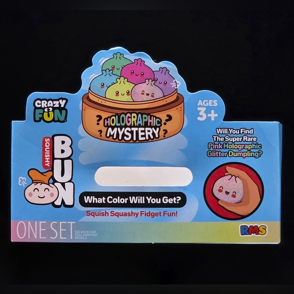 The Viral Mystery Dumpling! - (1 pack) Holographic Mystery Squishy - TIK TOK - Picture 5 of 7